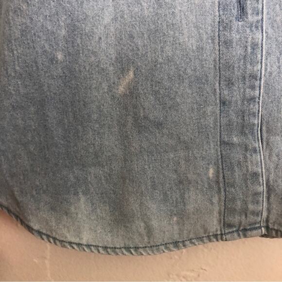 Vintage 90s Northern Reflections Northern Treasures Sailor Denim Jean Jacket Top - Picture 6 of 8